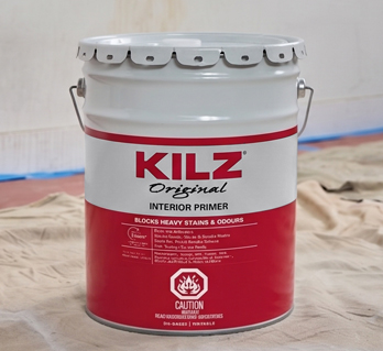 Can of Kilz Original Primer